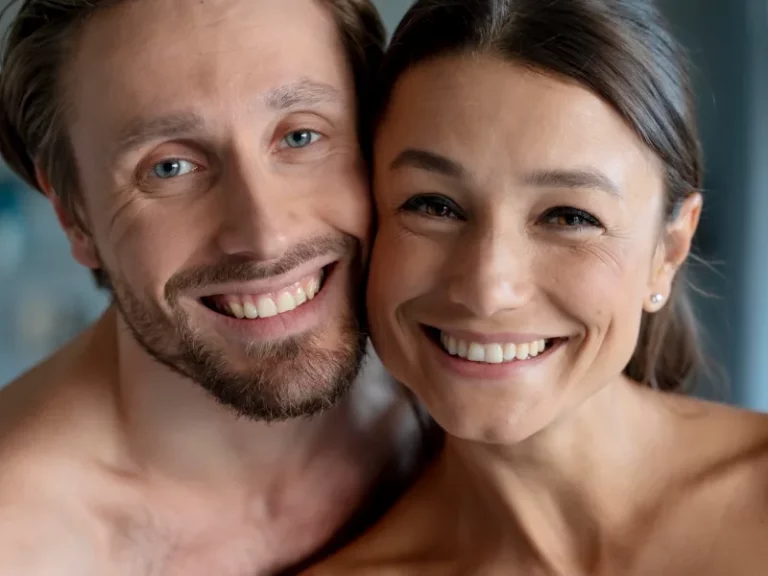 dark circles in a man and woman