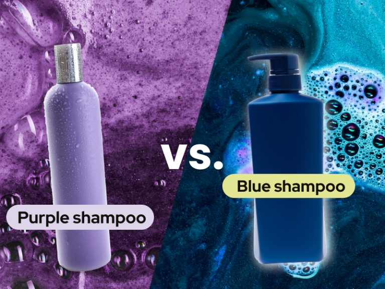 Purple v blue Purple shampoo vs blue shampoo